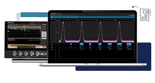 2 Series MSO oscilloscope is software enabled