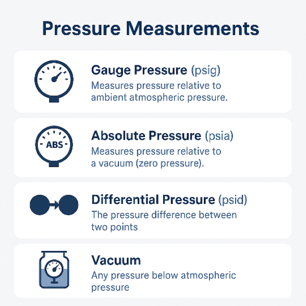 Pressure Measurement Types