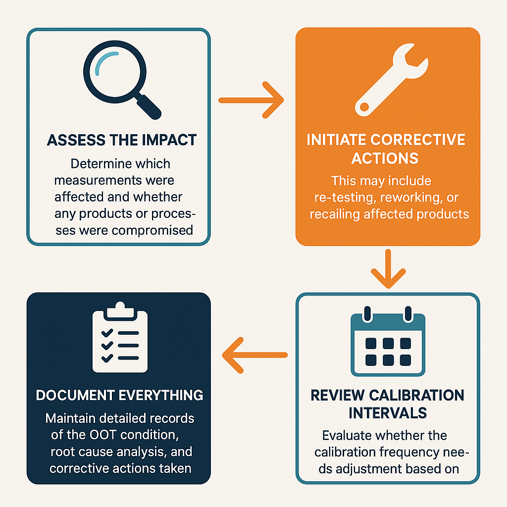 Calibration OOT What to do diagram