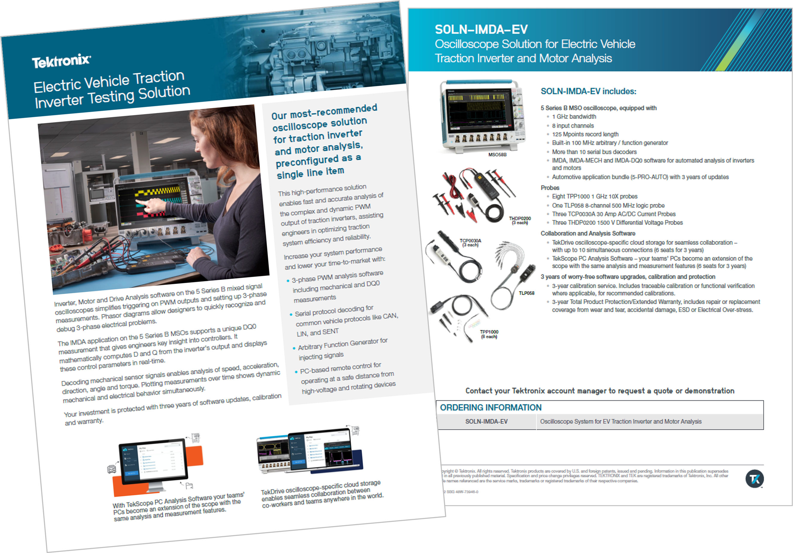 Electric Vehicle (EV) Traction Inverter Testing Solution | Tektronix