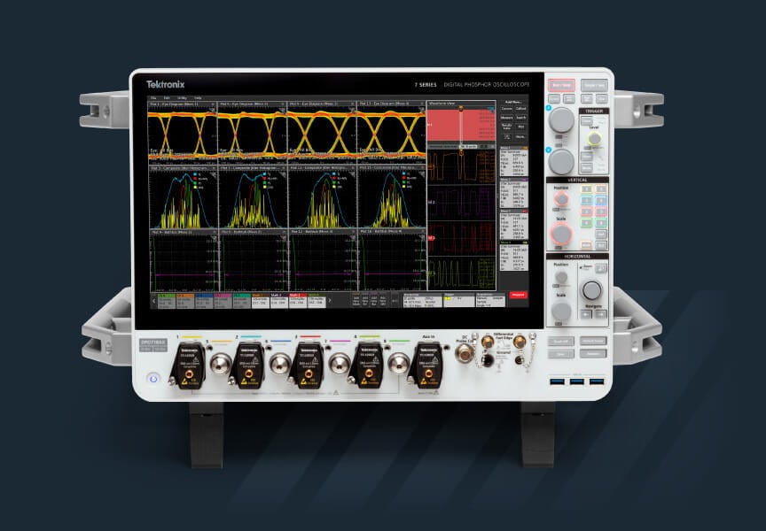 Image of Tektronix 8-Channel 25 GHz Oscilloscope