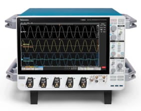 7 Series DPO oscilloscope with a low noise measurement screen
