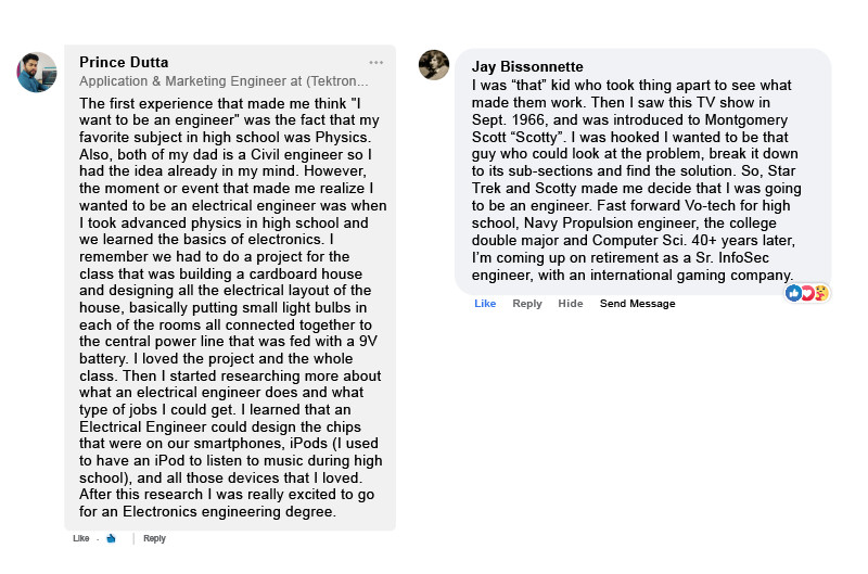 National Engineers Week quote. Engineers are relentlessly curious, deeply determined problem solvers.