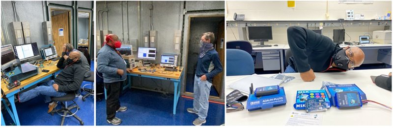 Tektronix equipment being used at Morgan State University
