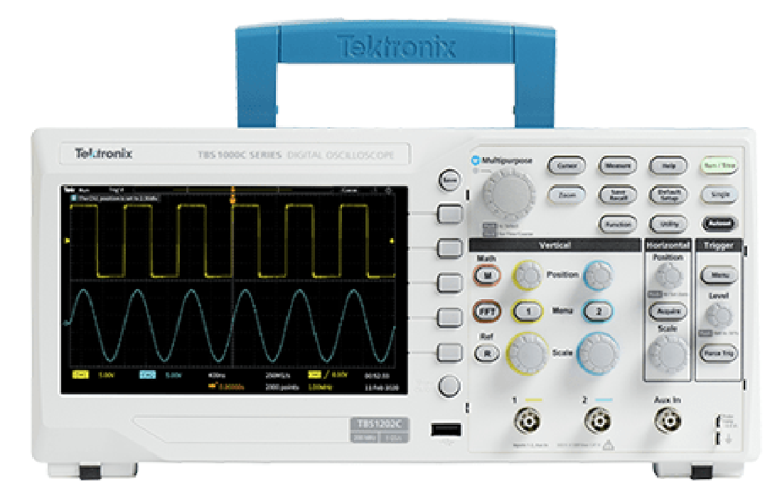 TBS1000C bench oscilloscope