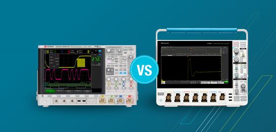 Tektronix 4 Series MSO vs 4000A X-Series Keysight Oscilloscope