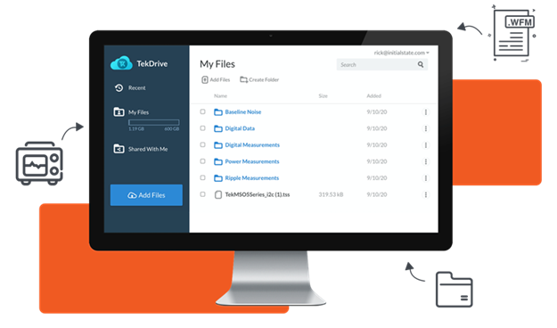 View data in your browser with TekDrive