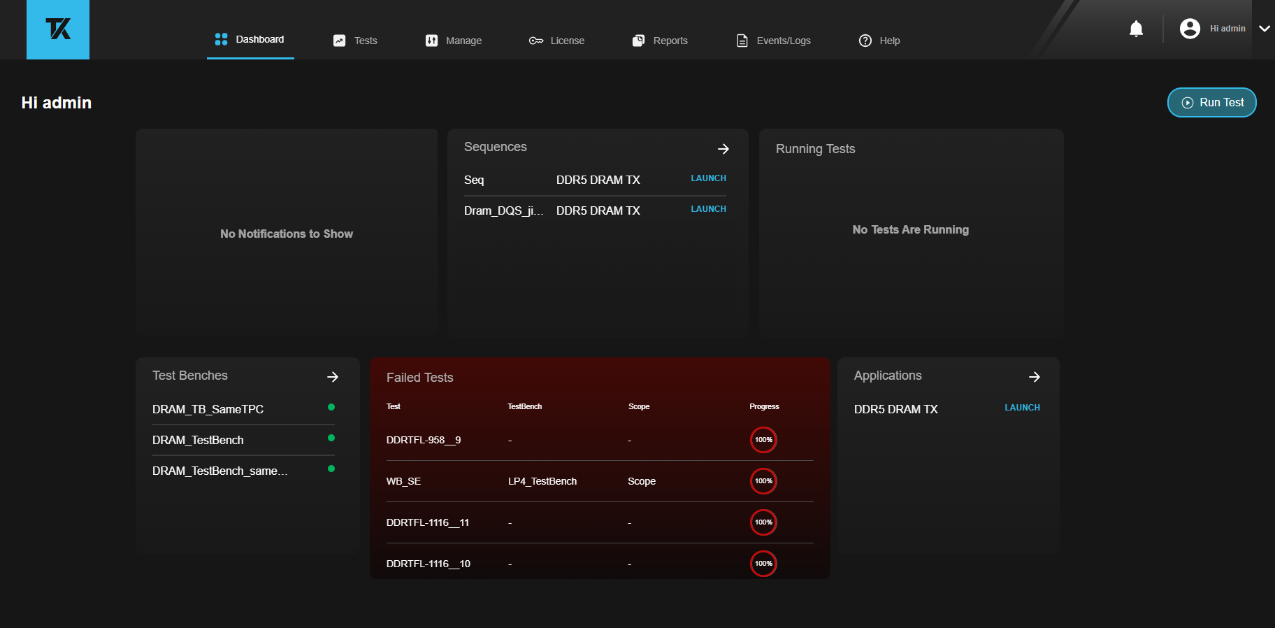 Clarius Compliance DDR5 DRAM Tx and Debug Solution