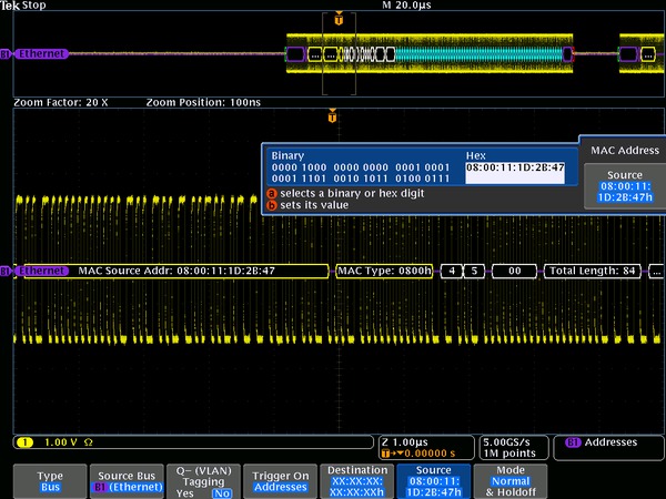 Serial Triggering and Analysis Application Modules | Tektronix
