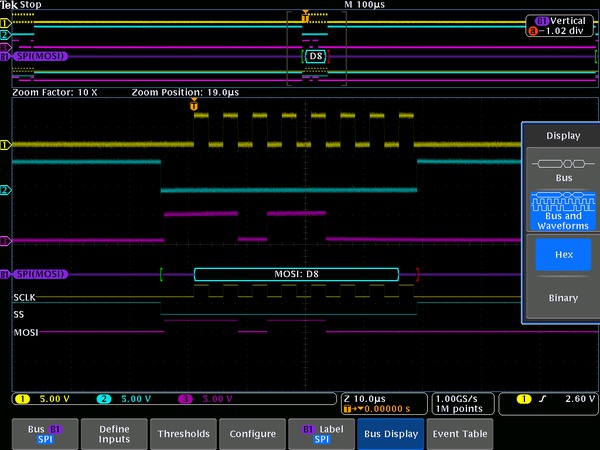 Serial Triggering and Analysis Application Modules | Tektronix
