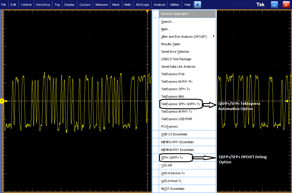SFP TX SFP WDP