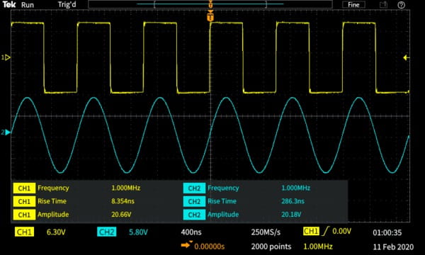 TBS1000C Series Oscilloscope Datasheet