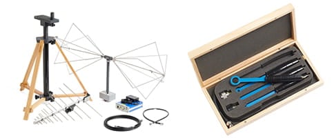 EMC/EMI pre-compliance test setup accessories