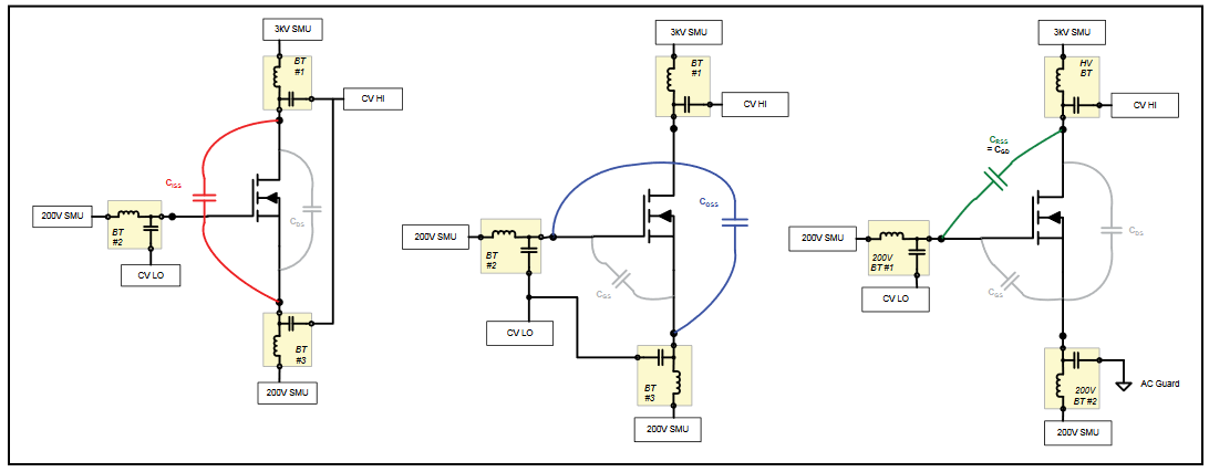 high voltage measurement configurations