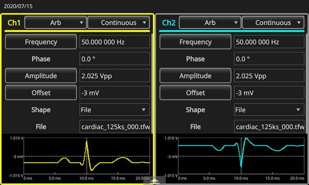 replicating real world signals with AFGs