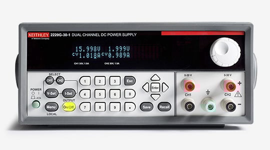 Keithley 2220G Series: Versatile, High-Performance Lab Power Supply