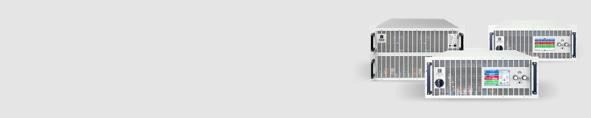 Four EA high-current power supplies