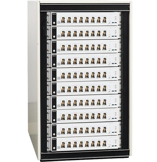 5 Series MSO Low Profile provides more than 6X the channel density