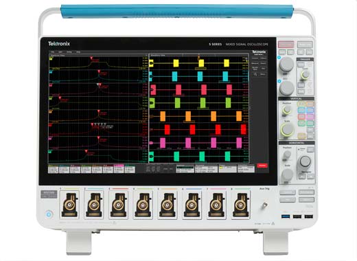 5 Series B MSO 8 Channel Oscilloscope - Front View