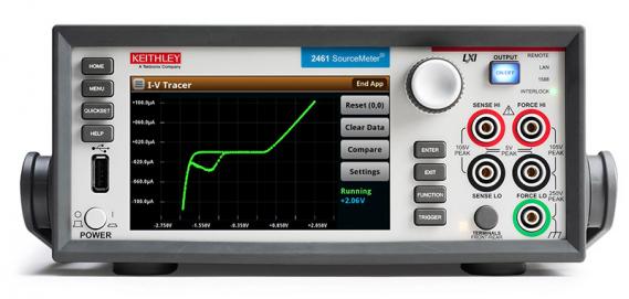 Keithley I-V Tracer - 2451 SourceMeter Interface