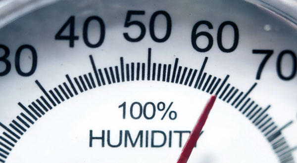 A hygrometer