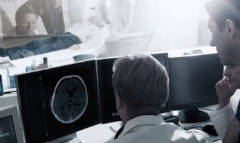 Technician using Medical device instrument that needs calibration service