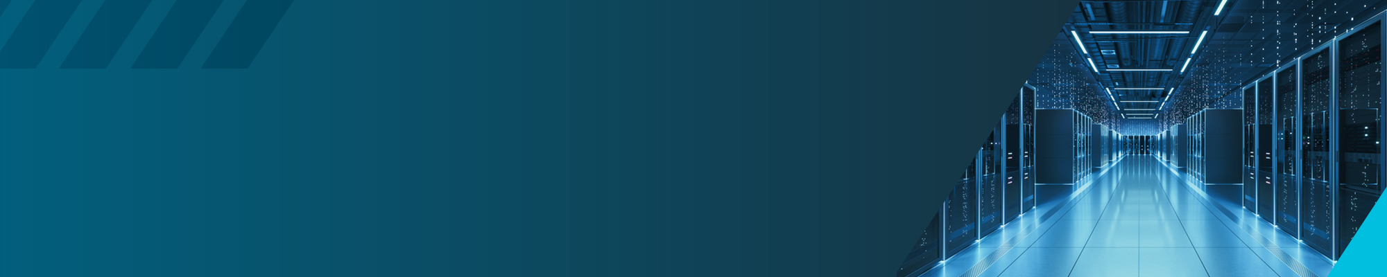 Server racks in a modern AI data center