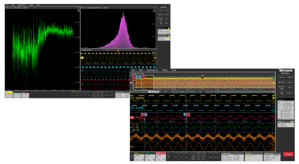 Measuring electric vehicle motor torque and speed with an oscilloscope