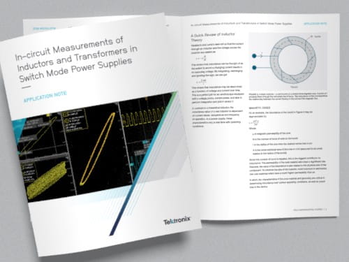 In-circuit Measurement of Inductors and Transformers with an Oscilloscope