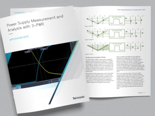Power Supply Measurement and Analysis with 3-PWR