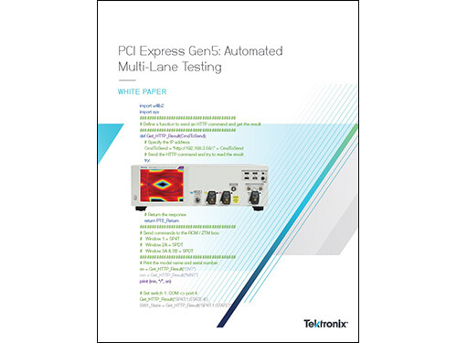PCI Express | Tektronix