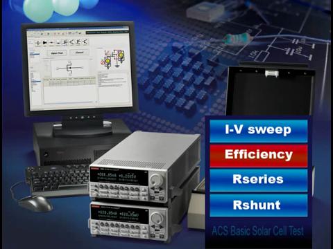 ACS Basic Edition Demonstrations  Solar Cell Test