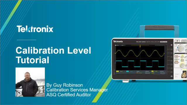 Calibration Level Tutorial