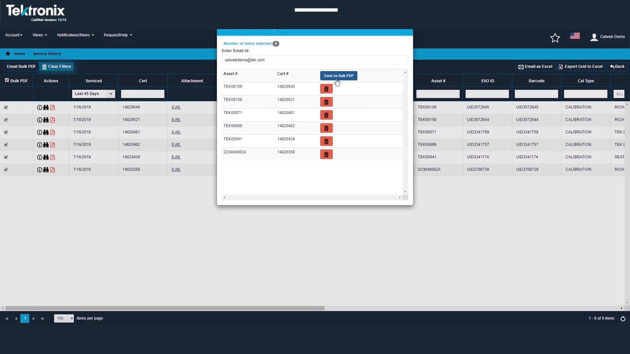 CalWeb Audits