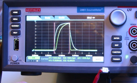 Digitizing Capabilities of the 2461 SourceMeter