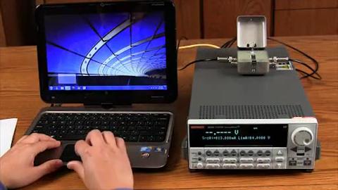 Easytouse powerful webbased plug  play IV characterization and test software