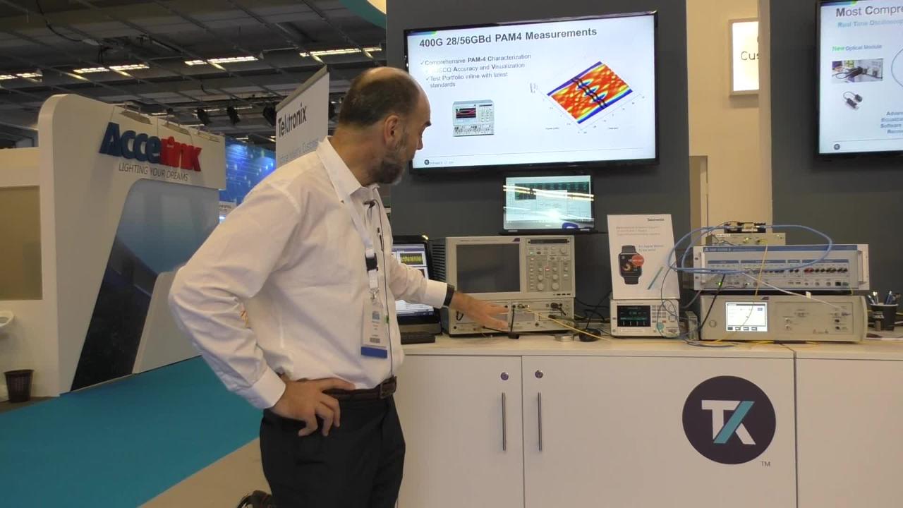 ECOC 2017 - 400G Optical PAM4 NRZ Characterization
