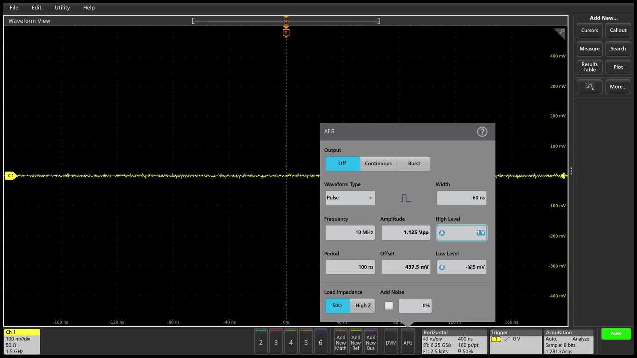 Exploring the Integrated Arbitrary Function Generator Tektronix
