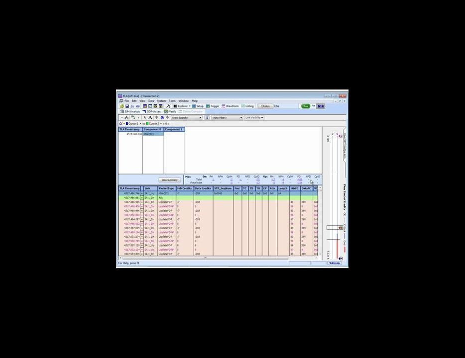 Flow Control Debugging