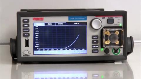 Model 2450 Interactive SourceMeter Instrument - Built-in Graphing Capabilities