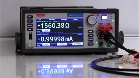Model 2450 Interactive SourceMeter Instrument - One Step Quick Setup Function