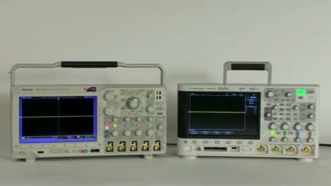 MSODPO3000 Series vs Agilent MSODSO3000 XSeries Video  Digital Debug Comparison