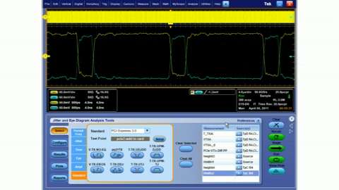 PCI Express Gen 3 Measurements with the MSO70000 Series