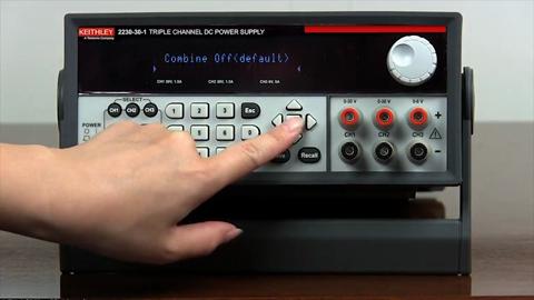 Series 2200 Programmable Multiple Channel DC Power Supplies - How to Configure a Series Operation