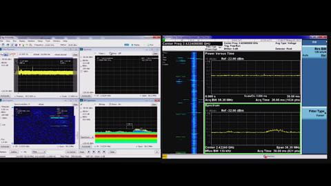 Spectrum Management with the Tektronix RSA5000 Series Agilent PXA RTSA vs Tektronix RSA5126