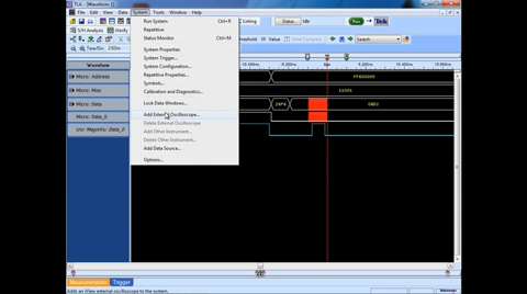 TLA6400 Pinpointing Signal Integrity Problems