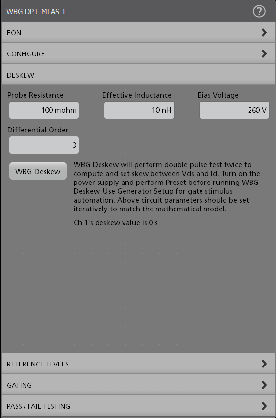 2001 SPECIFIED CALIBRATION INTERVALS