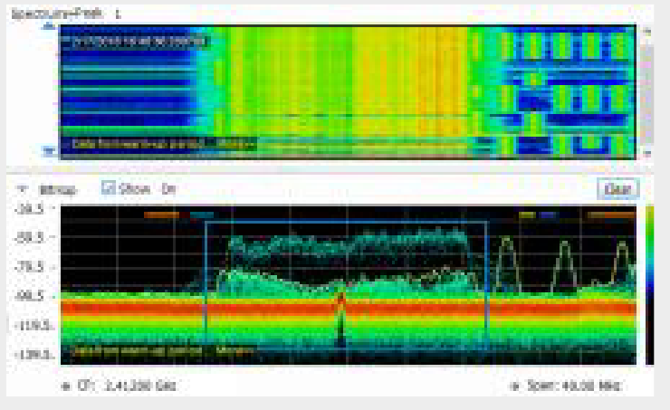 User Interface Designed For Easy Spectrum Analysis