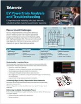 EV Powertrain Testing Solution Flyer