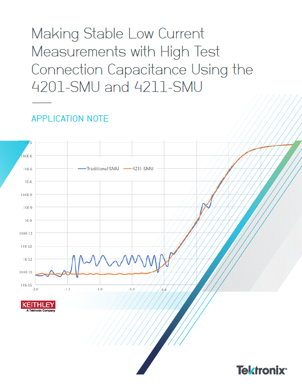 Making Stable Low Current Measurements with the 4201-SMU and 4211-SMU